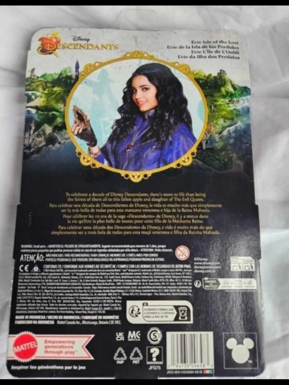 Disney Descendants Evie Isle of the Lost Fashion Doll - 10th Anniversary